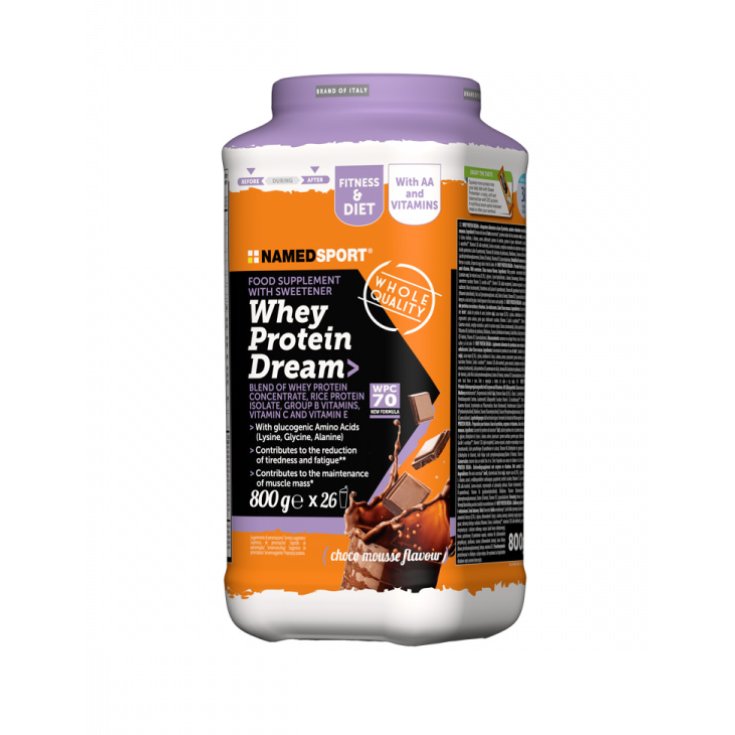 WHEY PROTEIN DREA Choco Mousse NAMEDSPORT 800g