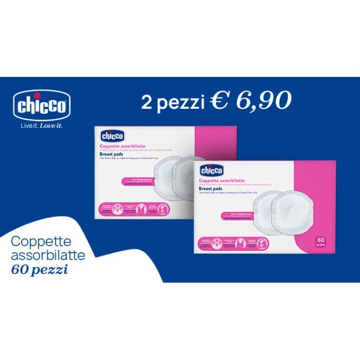 Coppette Assorbilatte 2x60 Promo Chicco® Bundle