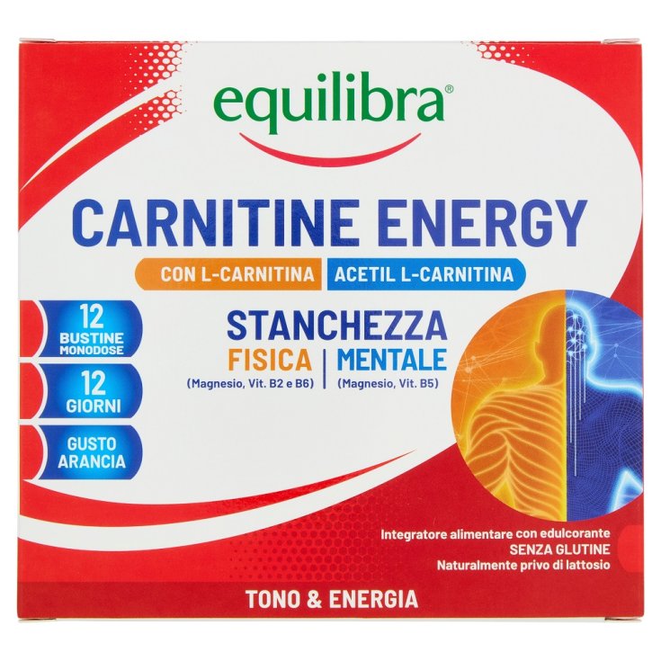 Carnitine Energy Equilibra 12 Bustine