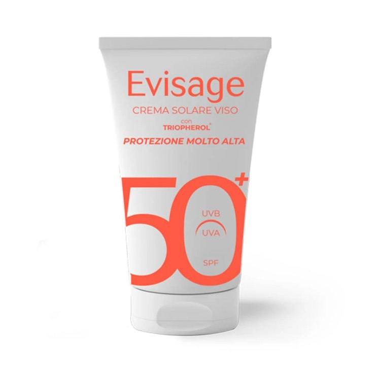 Crema Solare Viso SPF50+ Evisage 50ml