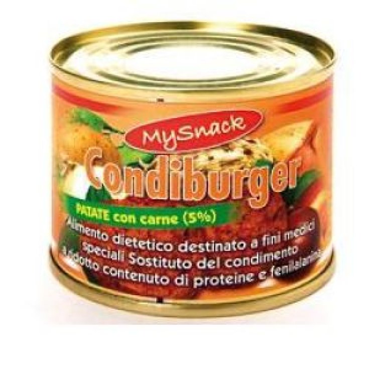 Condiburger Patate Con Carne My Snack 220g