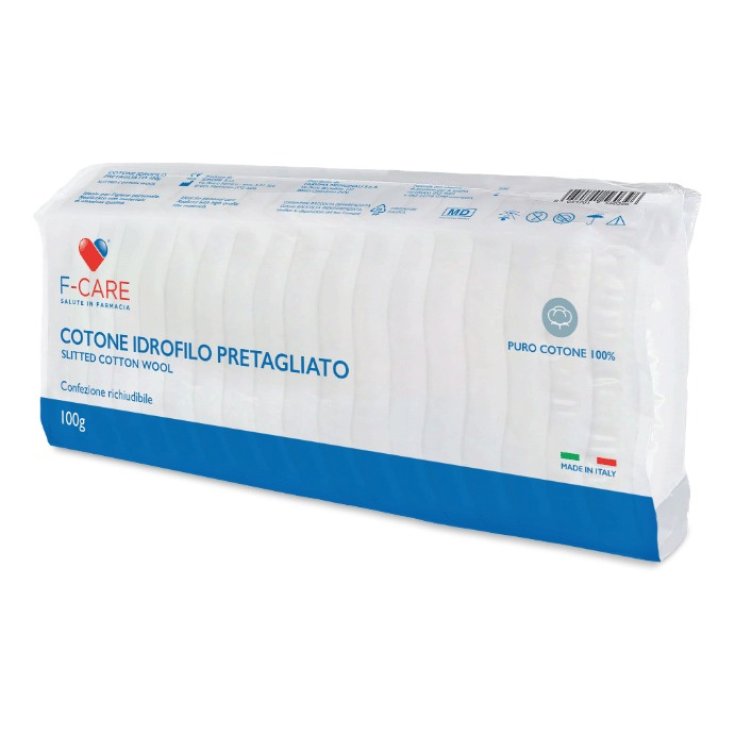 Cotone Idrofilo Pretagliato F-Care&reg; 100g