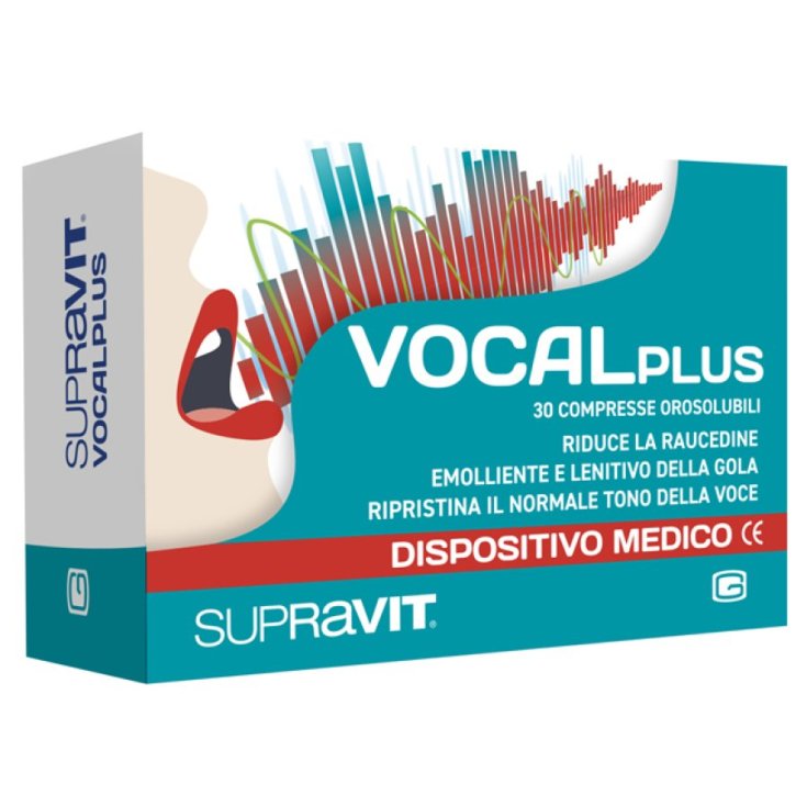 VocalPlus Supravit 30 Compresse Orosolubili