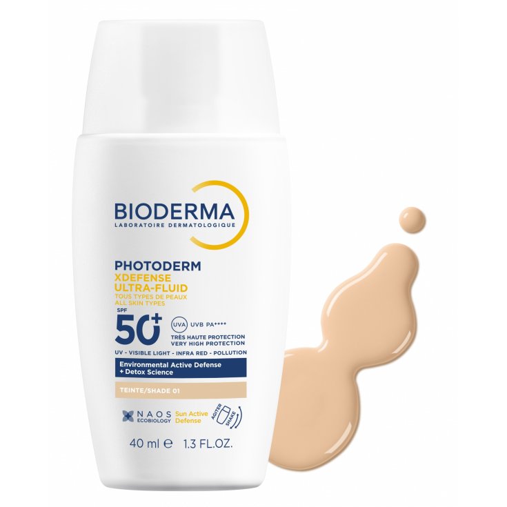 Xdefense&nbsp;Ultra Fluid SPF 50+ Tonalit&agrave; 01 Photoderm Bioderma 40ml