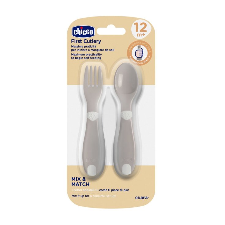 Prima Posatine 12M+ Grigio Chicco