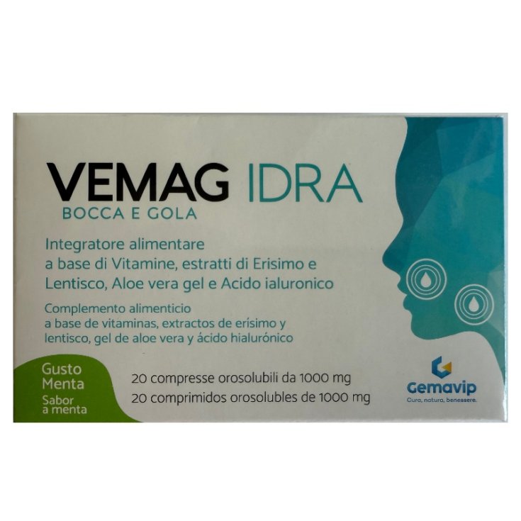 VEMAG IDRA Bocca e Gola Menta 20 Compresse