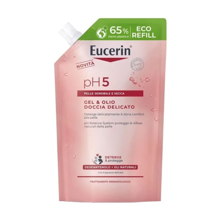 ph5 Gel&Olio Doccia Delicato Eucerin&reg; 400ml Ricarica