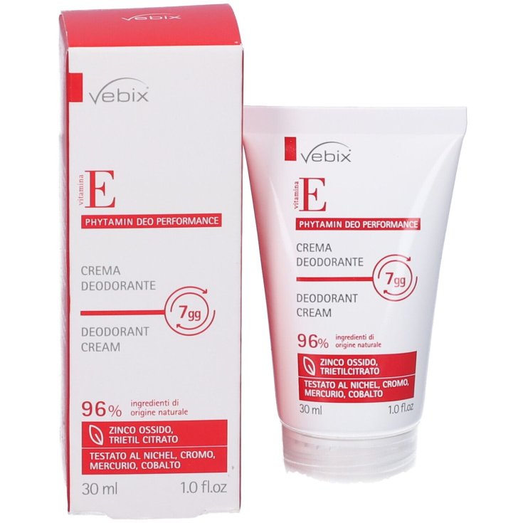 Crema Deodorante Phytamin Deo Performance Vebix 30ml
