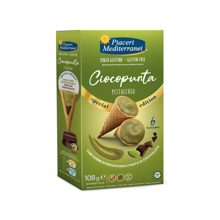 Ciocopunta Pistacchio Piaceri Mediterranei 108g