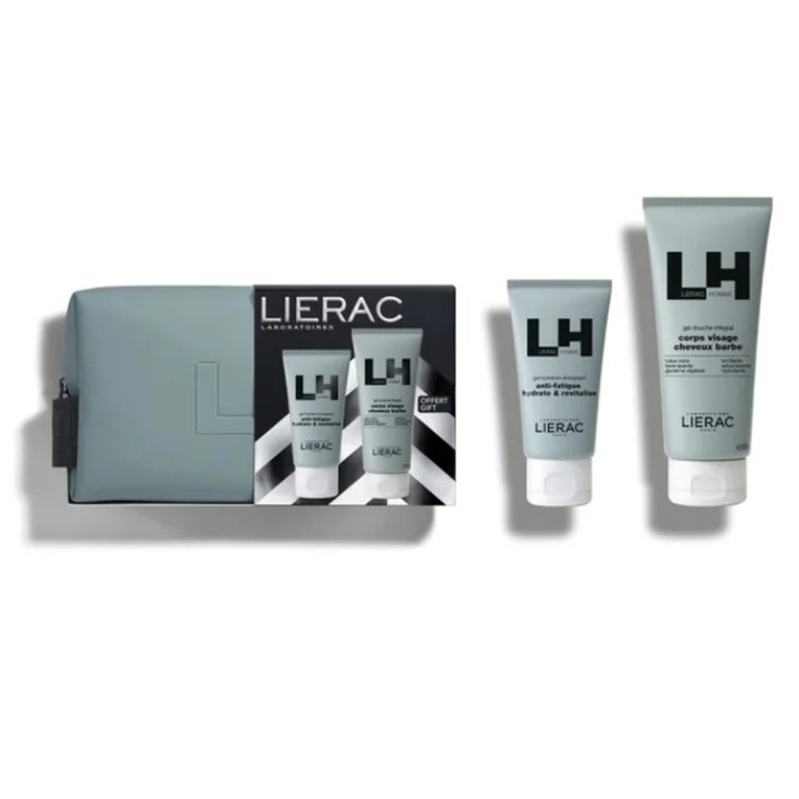 Lierac Set Natale Homme: Dopobarba 75ml e Schiuma Barba 50ml