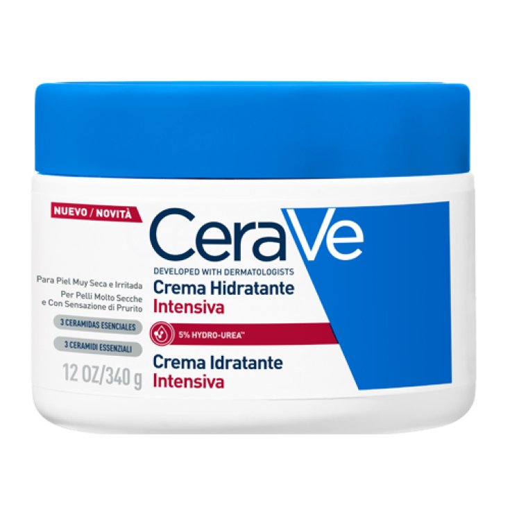 CERAVE Crema Idratante Intensiva 340g Per Pelli Molto Secche e Con Sensazione Di Prurito
