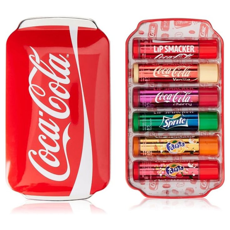 LIP SMACKER C.COLA CAN TIN BOX 6PZ