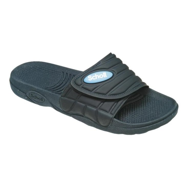 Scholl's Ciabatte Nautilus Blu Navy in PVC