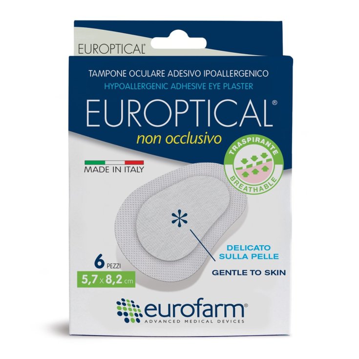 Eurofarm Medicazione Oculare Non Occlusivo 5,7x8,2cm