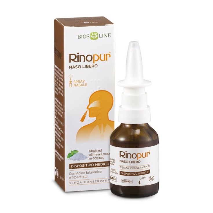 Bios Line Rinopur Naso Libero Spray, 20 ml