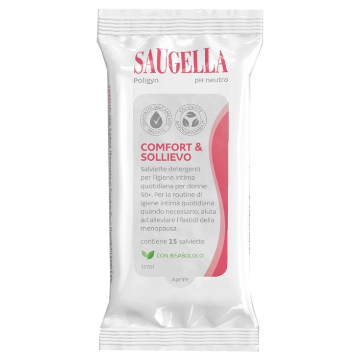 Saugella Poligyn Salviette Intime 15pz
