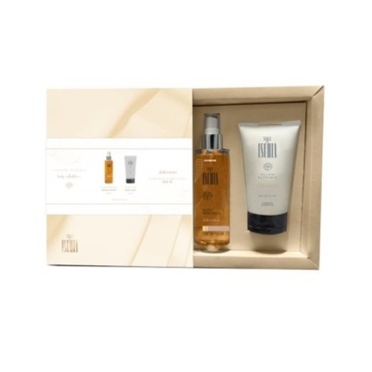 Sali di Ischia Box Regalo Cashmere con Acqua Profumata e Body Lotion