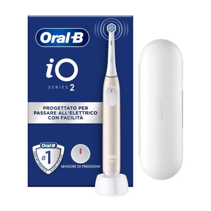 Oral-B Spazzolino Elettrico IO2 Calm Rosa con Custodia Oral-B Spazzolino Elettrico IO2 Calm Rosa con Custodia