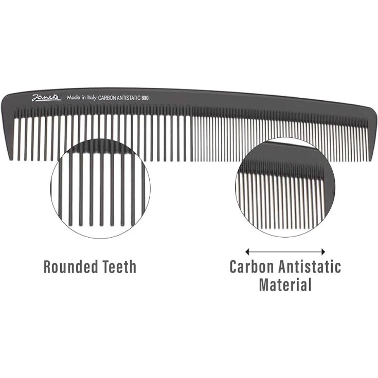 Giorgio Janeke Pettine Tascabile Uomo Nero