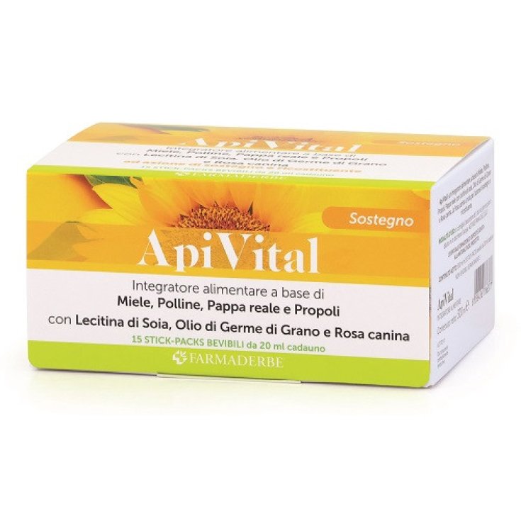 Apivital Integratore Alimentare 15 Stick Pack 20ml