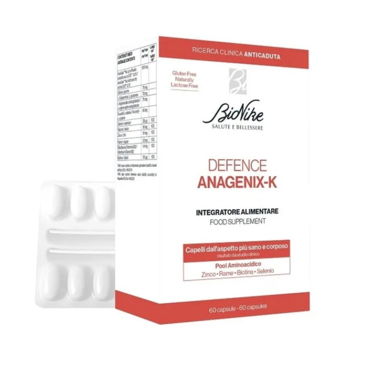 BioNike Defence Anagenix K Integratore Alimentare per Capelli