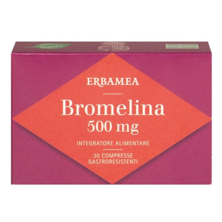 Erbamea Bromelina 500mg, 30 Compresse