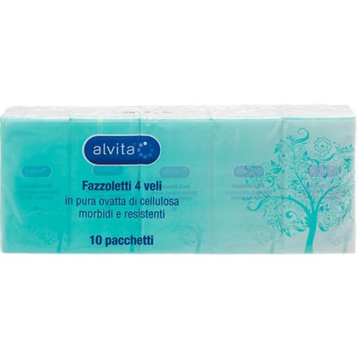 ALVITA FAZZOLETTI NATALE 4VELI