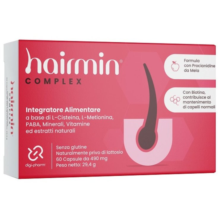 DIGI-PHARM Hairmin Complex 60 Capsule Integratore Alimentare