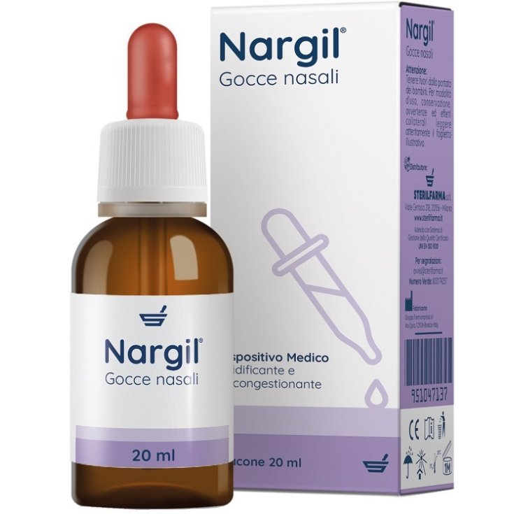 Sterilfarma Nargil Gocce Nasali 20ml