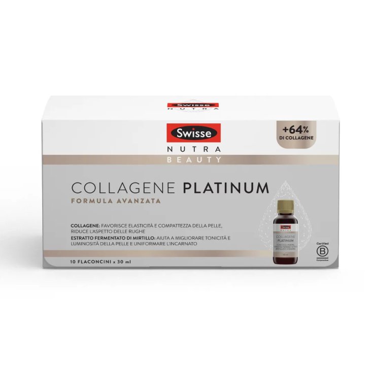 Swisse Collagene Platinum Integratore Antietà per la Pelle Gusto Vaniglia