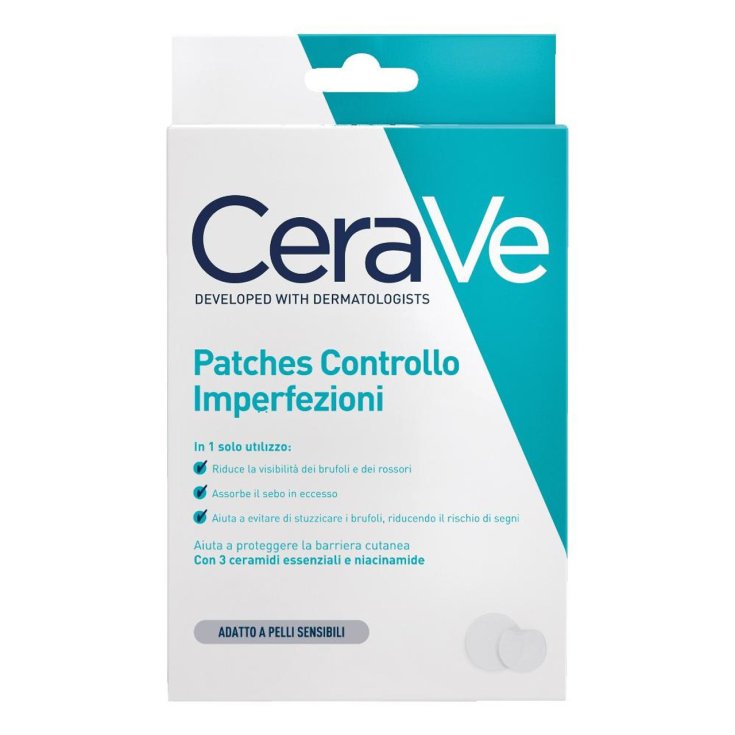 CeraVe Patches Controllo Imperfezioni per Brufoli e Imperfezioni