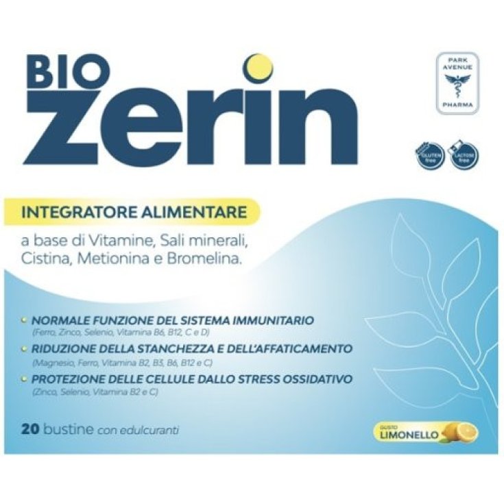 Park Avenue Pharma Di Renzi C BIOZERIN 80 Compresse Integratore Alimentare