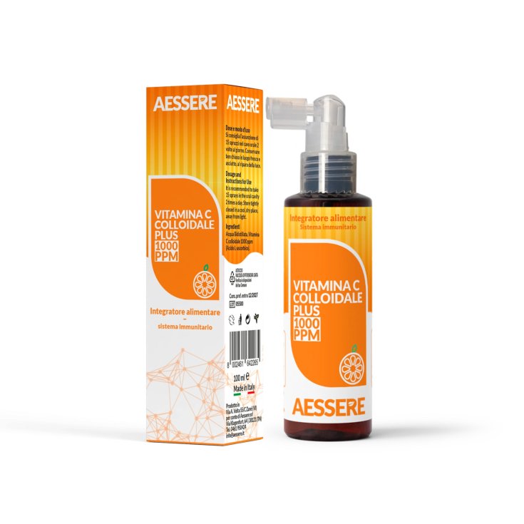 AESSERE Vitamina C Colloidale Plus Spray 1000 PPM 100 ML