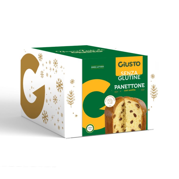 Farmafood Giusto Panettone con Uvetta Senza Glutine 600 g