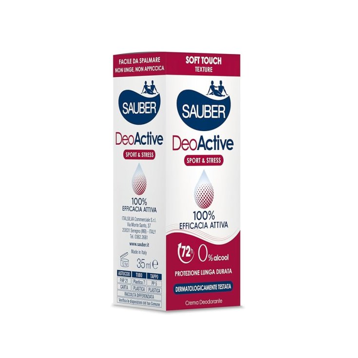 Italsilva Commerciale Srl Sauber Deo Active Crema 35 ml