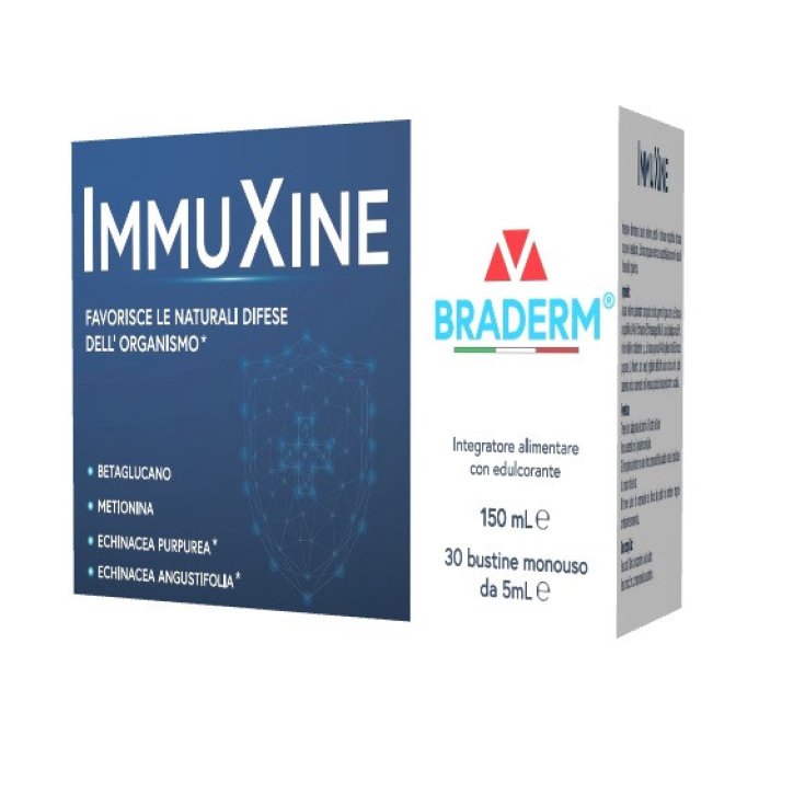 Braderm Immuxine Integratore Alimentare Difese Immunitarie 30 Compresse