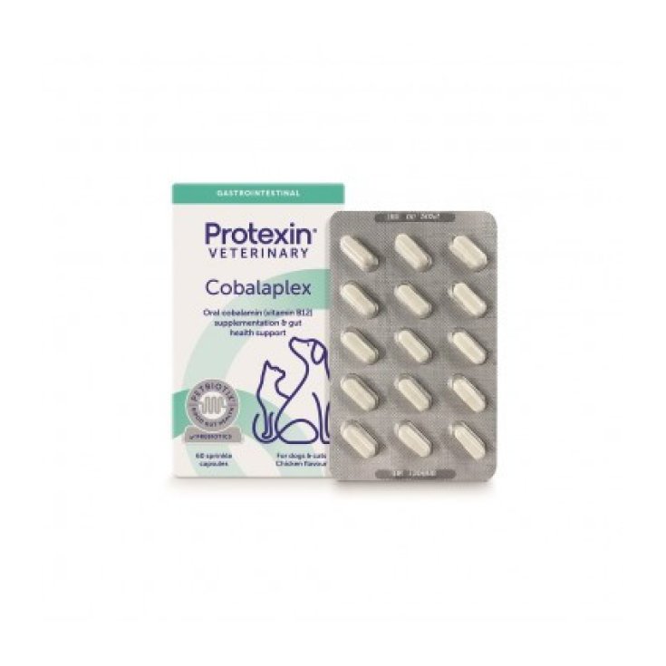 Protexin Veterinary Cobalaplex 60 Capsule Integratore Cani e Gatti