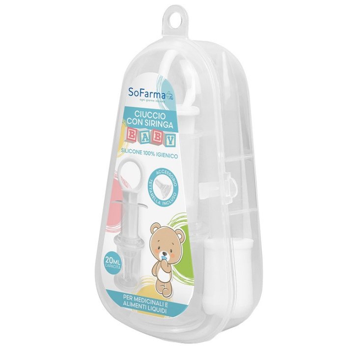 SoFarmaPiù Ciuccio con Siringa per Somministrazione Medicinali