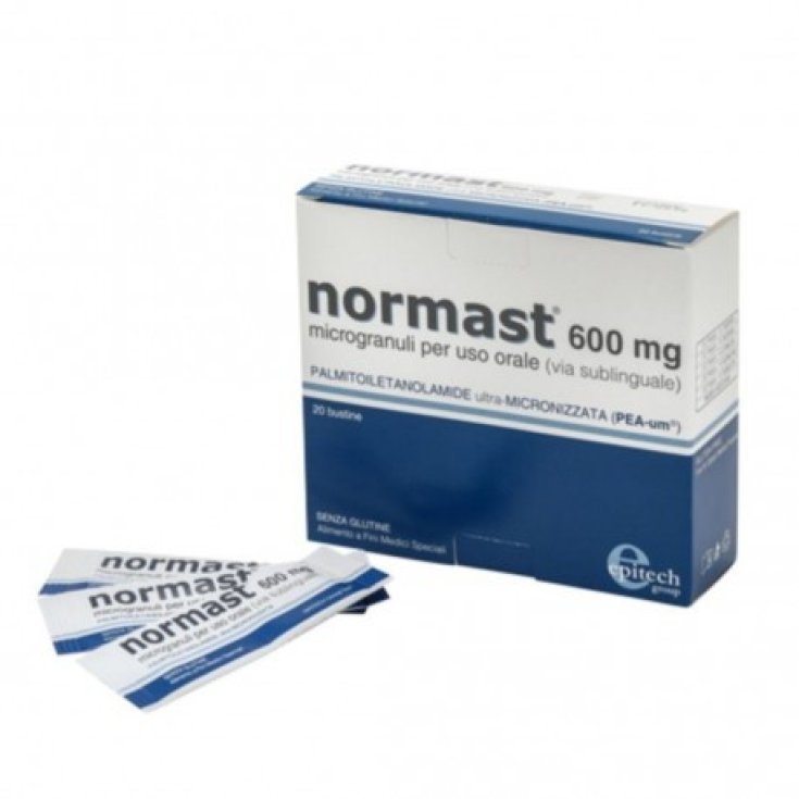 Normast 600mg Microgranuli Integratore Alimentare con Palmitoiletanolamide