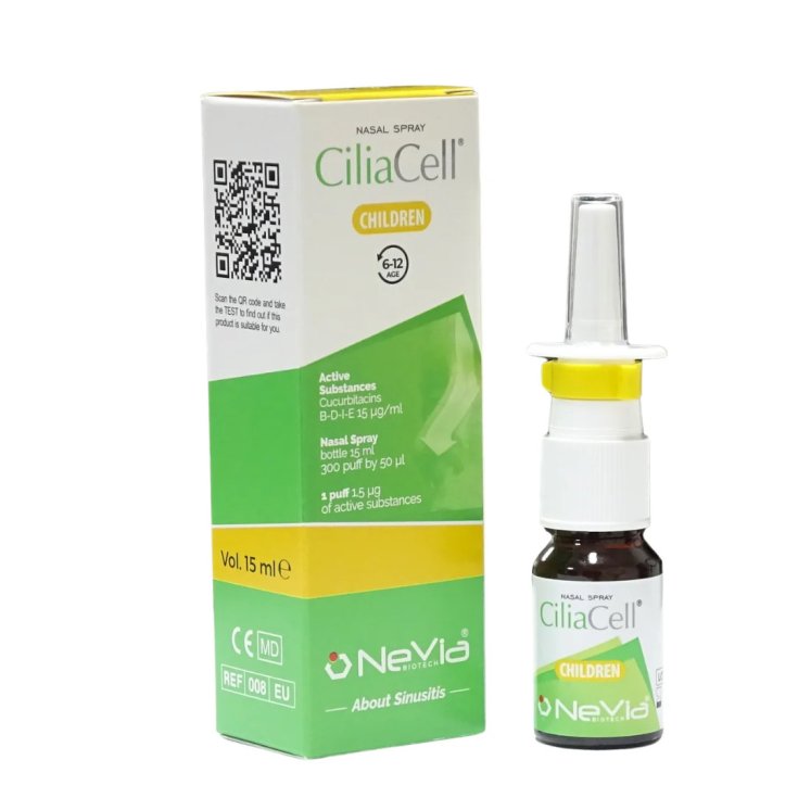 Nevia Biotech Ciliacell Spray Nasale Bambini, 15ml