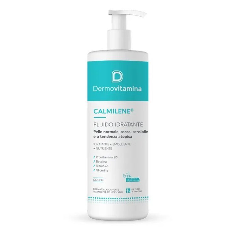 Dermovitamina Fluido Idratante Calm per Pelle Sensibile 500 ml
