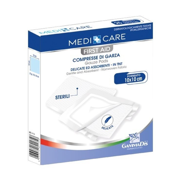 TNT GAUZE 4ST 30G 10X20CM 100P