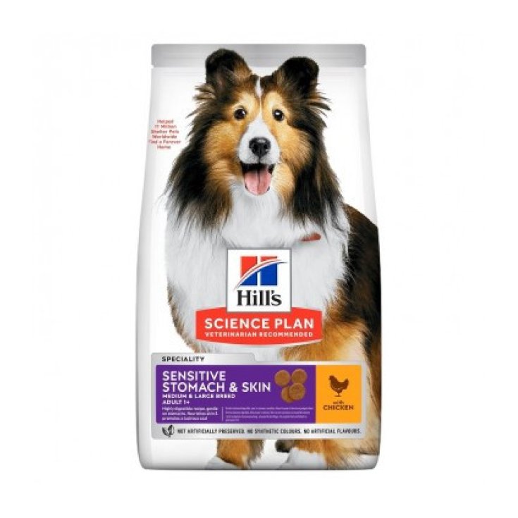 SP CANINE AD SENS&SK M CHI12KG