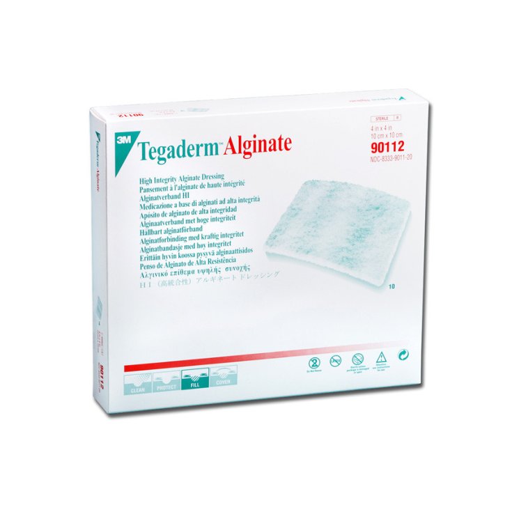 TEGADERM 3M ALGINATE 10X10CM