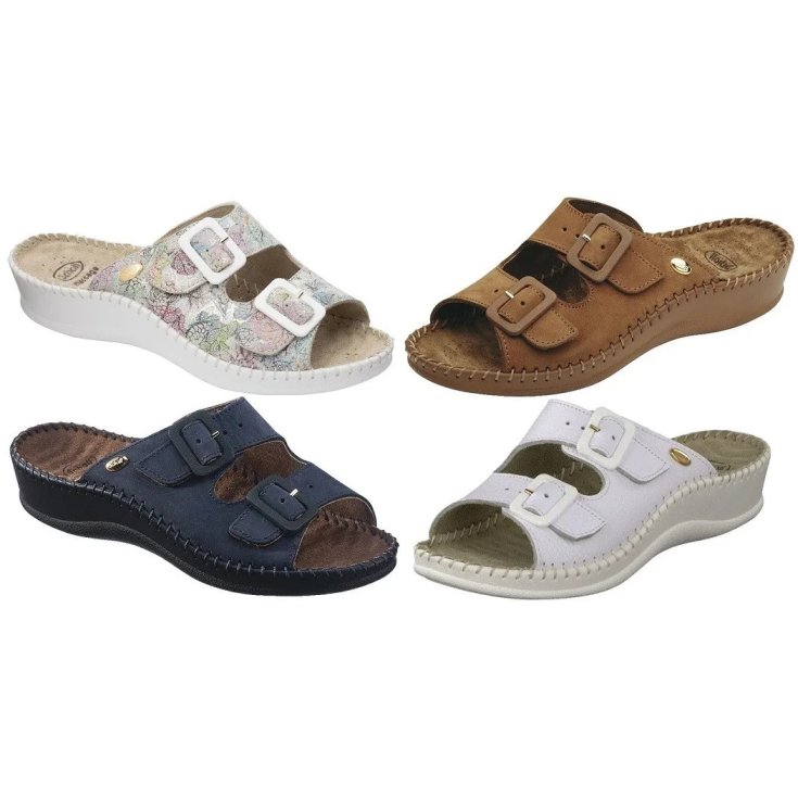 Scholl Shoes Weekend Pri Sue W O Bi/Mul 36 Ciabatte Donna