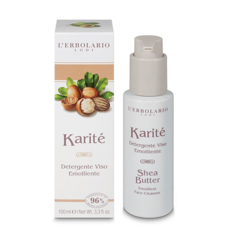 L'Erbolario Karitè Detergente Viso Emolliente per Pelli Secche 100 ml