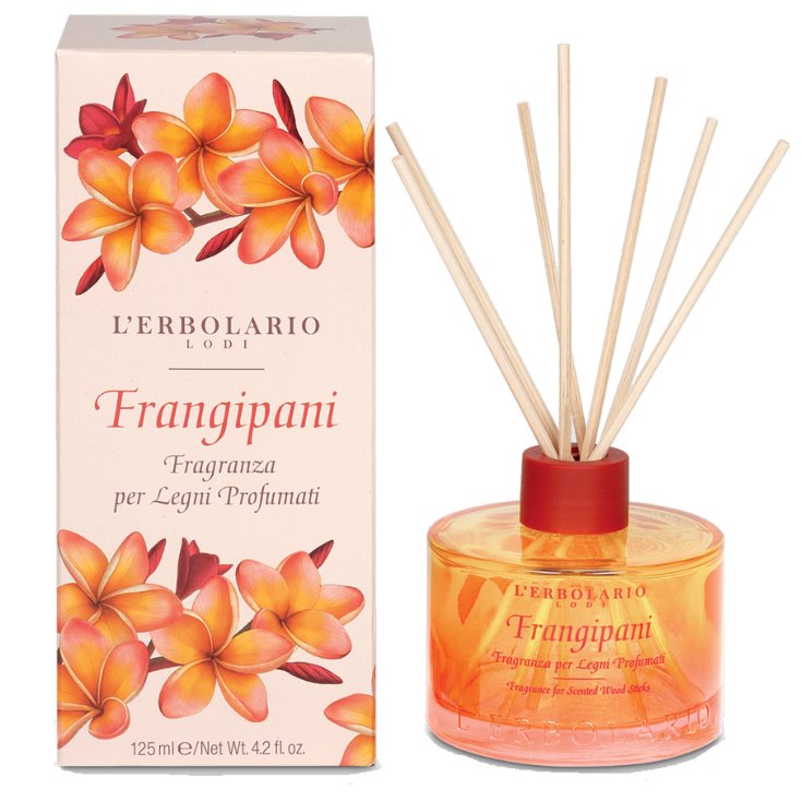 L'Erbolario Frangipani Fragranza Legni Profumati Ambiente 125ml