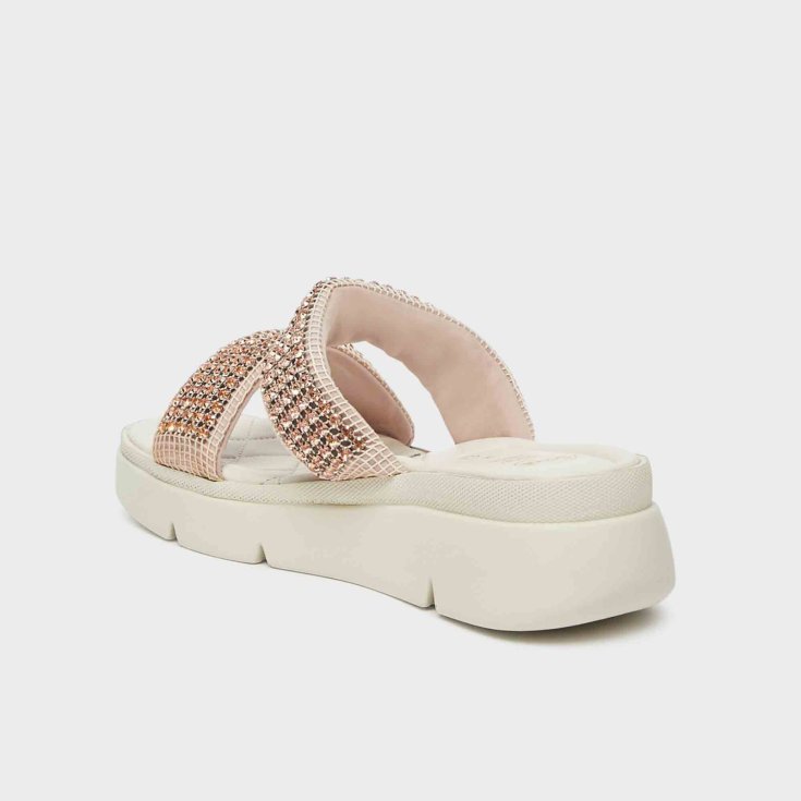 Scholl's Bali Sandal Leather Woman Light Pink 39 Scholl's Bali Sandal Leather Woman Light Pink 39
