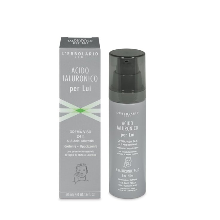 L'Erbolario Acido Ialuronico Per Lui Crema Viso 50ml