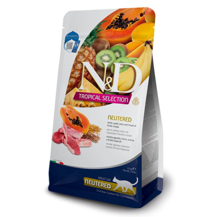 N&D CAT TROP S LAMB NEU1,5KG